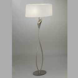 LAMPADAR LUA SATIN NICKEL