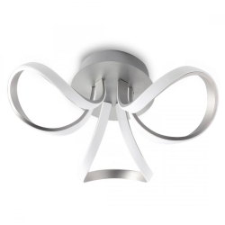 PLAFONIERA KNOT LED SILVER1