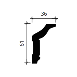 Cornisa decorativa HARDEC