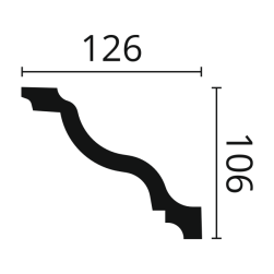 Cornisa decorativa Polimer dur
